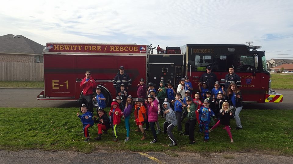 image of a children's group while displaying Engine 1
