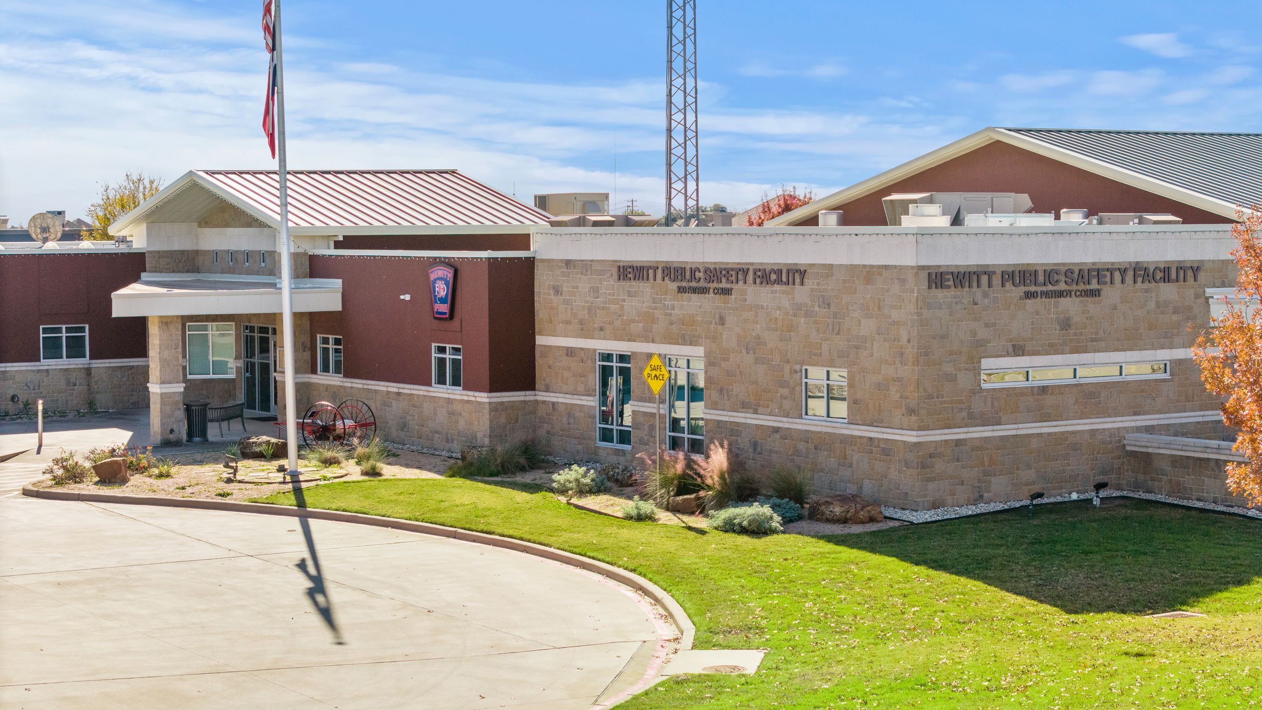 Image of the Hewitt Public Safety Facility