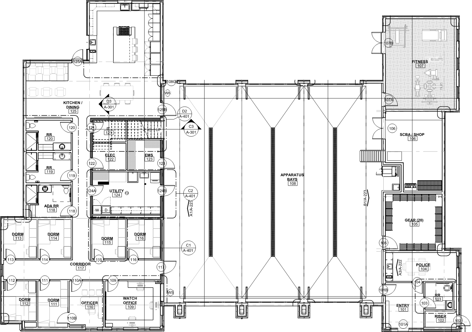 Fire Station 2 Plans